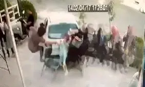 عدم توانایی کنترل وسیله نقلیه، علت تصادف ۲۰۶ با عابران در صدرای شیراز