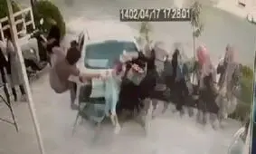 عدم توانایی کنترل وسیله نقلیه، علت تصادف ۲۰۶ با عابران در صدرای شیراز