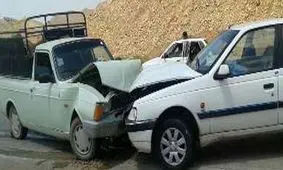 6 کشته و زخمی در تصادف هولناک پژو با وانت