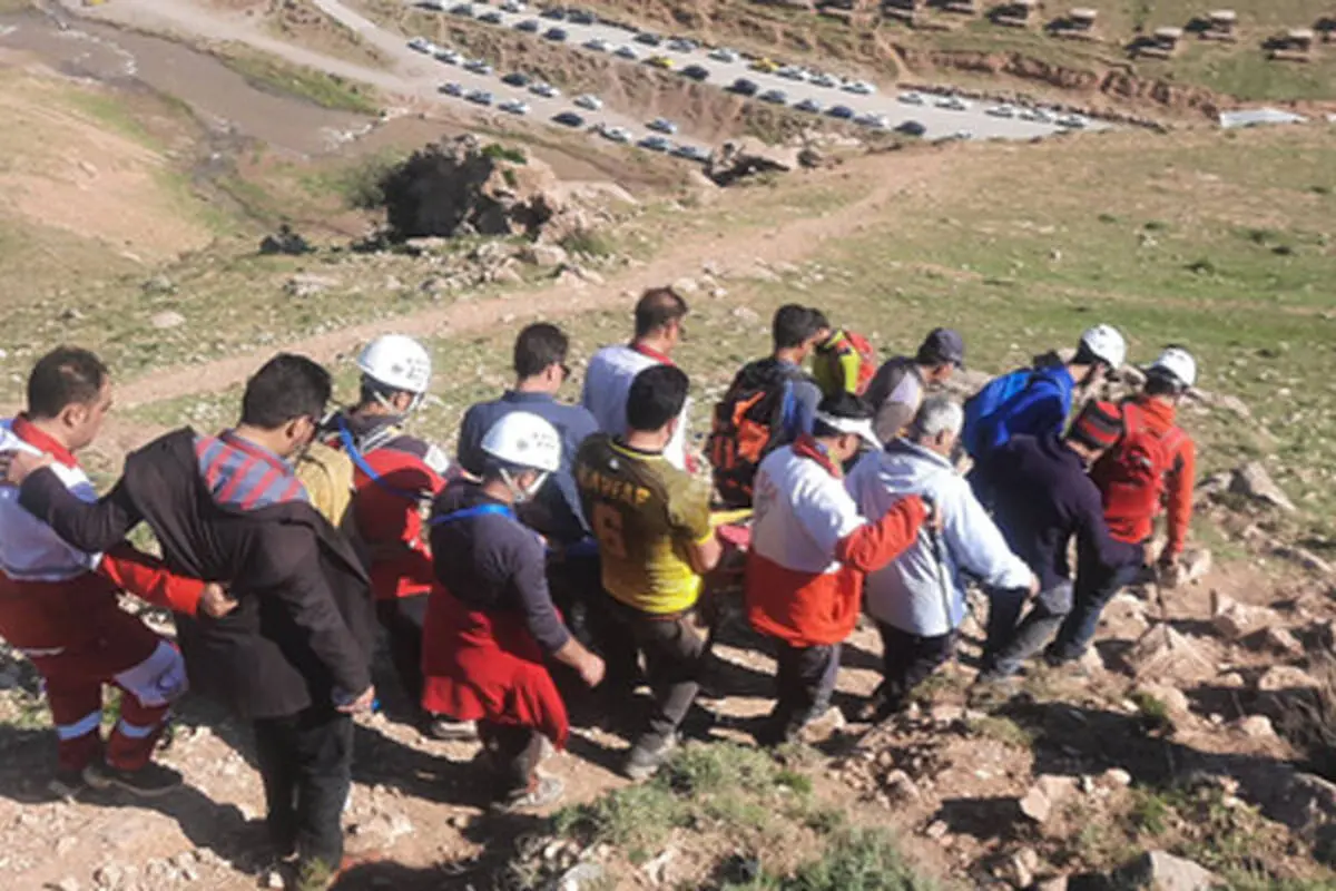 جان باختن کوهنورد ۷۰ ساله در قله زرنج مراغه