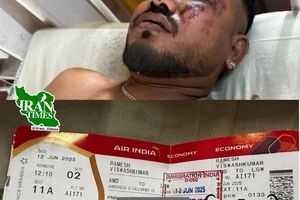 تنها بازمانده سقوط هواپیما در احمدآباد در آخرین لحظه از هواپیما بیرون پرید/ ویدئو