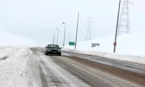 محورهای مواصلاتی ایلام لغزنده است