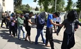 دستگیری اراذل و اوباش بیمارستان تامین اجتماعی بوشهر/ ویدئو