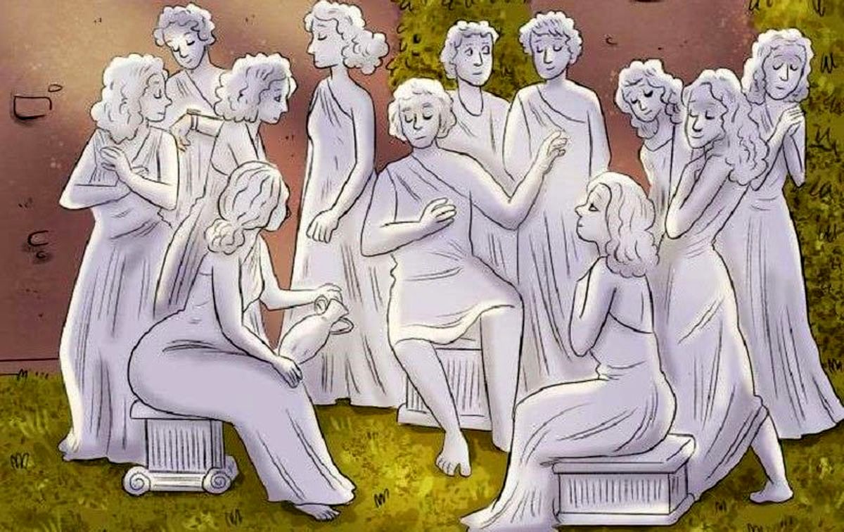 آیا می توانید از بین مجسمه ها انسان واقعی را پیدا کنید؟
