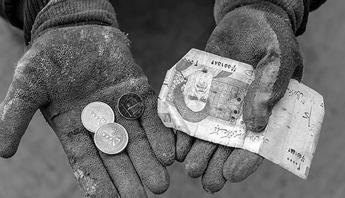 یک خانواده با دو شاغل همچنان زیر خط فقر