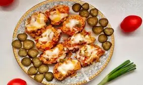 طرز تهیه املت با نان باگت 