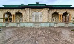 تصاویری تازه از تخریب‌های کاخ سعدآباد در جنگ