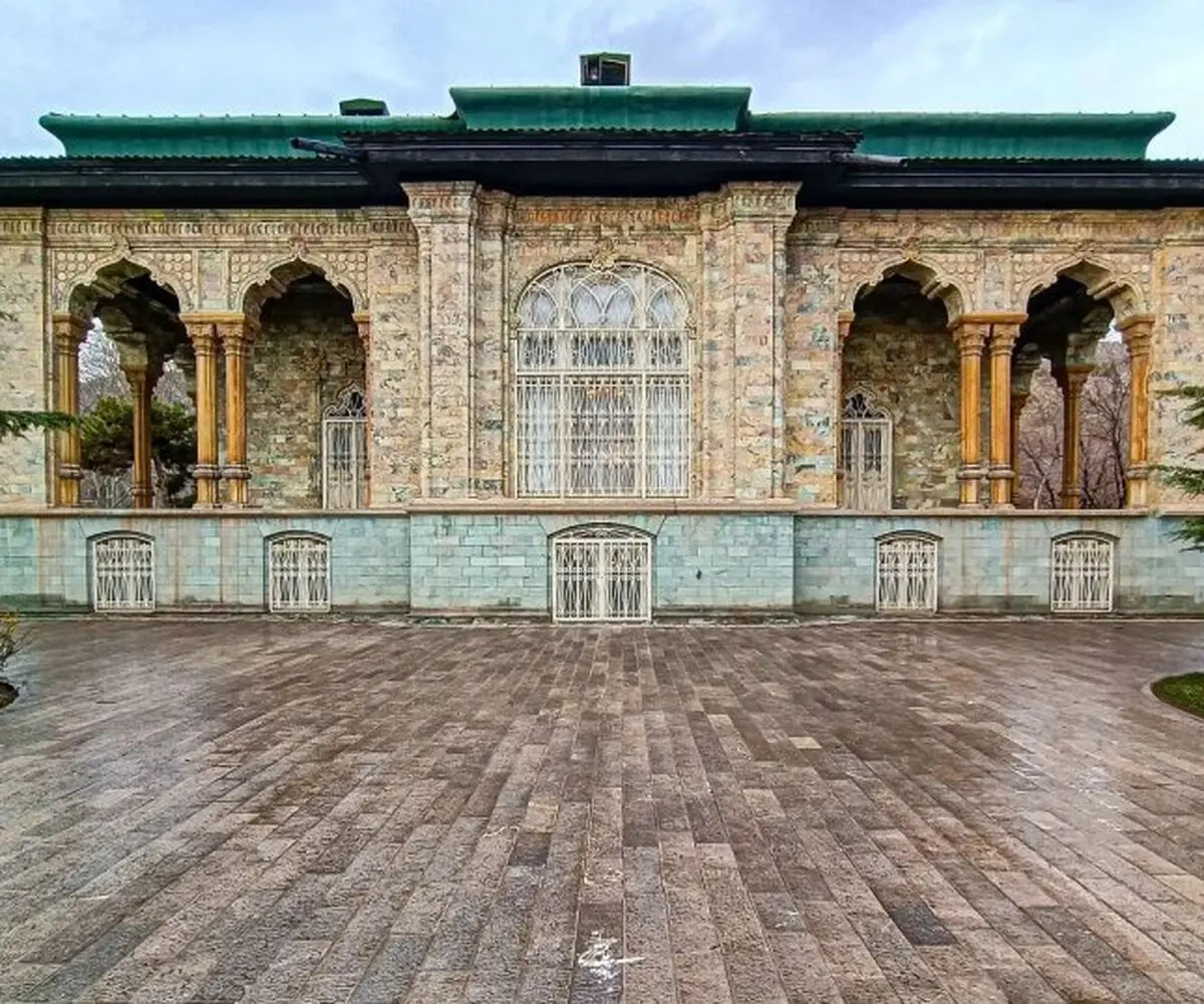 تصاویری تازه از تخریب‌های کاخ سعدآباد در جنگ