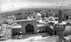 تصویری نادر از حرم امام رضا(ع) حدود ۱۶۰ سال پیش
