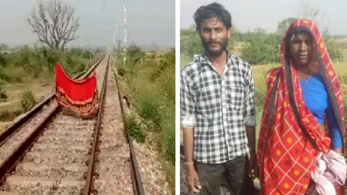 نجات جان مسافران یک قطار توسط یک زن