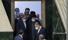 حضور رئیس‌جمهور در مجلس برای تقدیم لایحه بودجه

