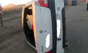 واژگونی خونین ال نود در جاده سبزوار