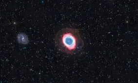 عکس روز ناسا؛ داستان ۲ سحابی

