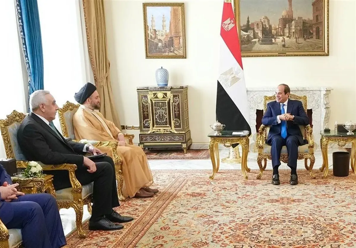 عمار حکیم حامل پیام‌های ایران به مصر بوده است


