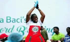 رکوردزنی در پخت برنج/ زنی که سردار جنگ غذا شد