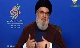 سید حسن نصرالله: کسانی که اغتشاشات در ایران را رهبری می‌کنند همان کسانی هستند که قاتلان را به شیراز فرستادند