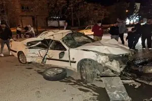 حادثه دلخراش برای عابر پیاده در خرم‌آباد