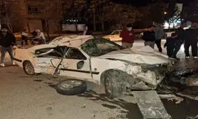 حادثه دلخراش برای عابر پیاده در خرم‌آباد
