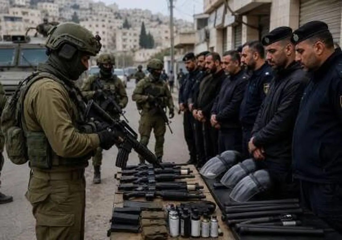 طرح اسرائیل برای خلع سلاح تشکیلات خودگردان فلسطین