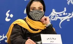 مریلا زارعی:نقشم در «هناس» را به خانم پیرانی تقدیم می‌کنم /ویدئو