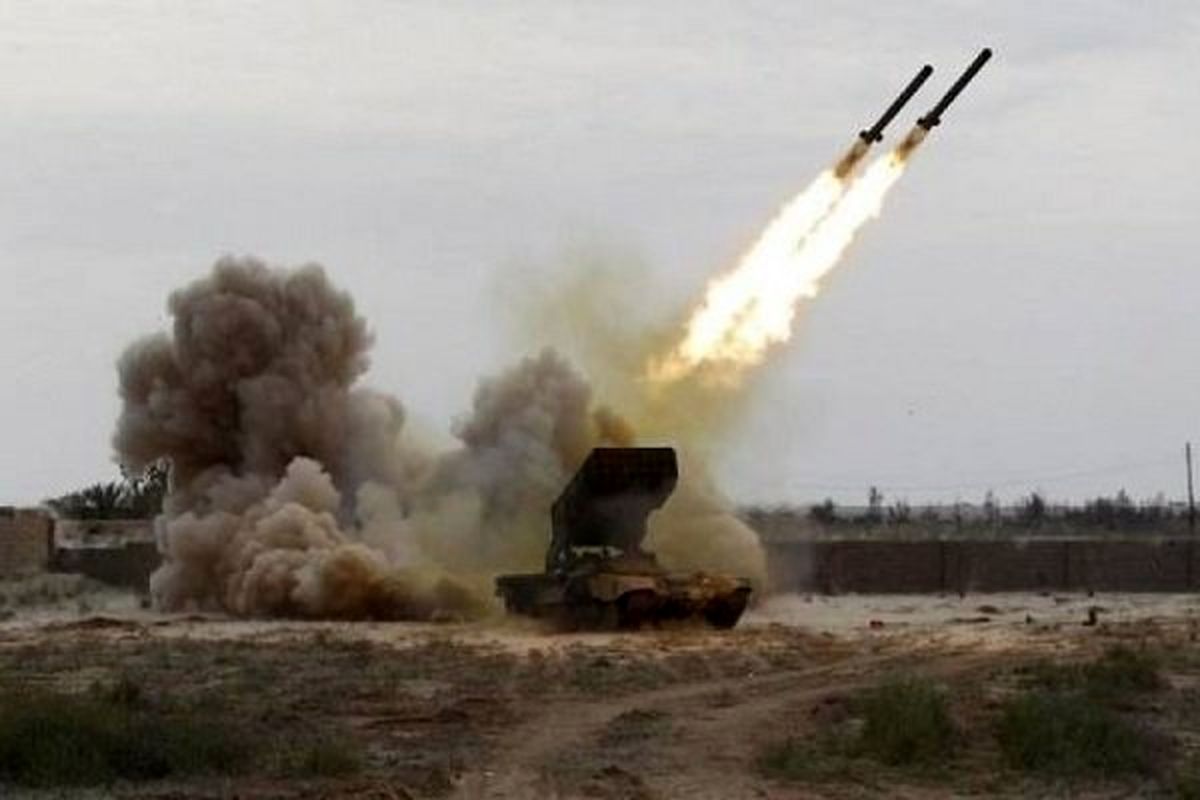 حمله به اسرائیل با موشکهای بالستیک کوتاه برد برکان