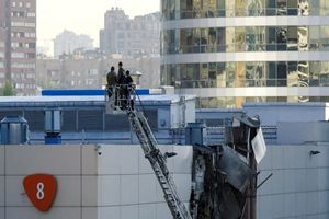 حمله پهپادی اوکراین به پایتخت روسیه/ شهردار مسکو: یک پهپاد به ساختمانی در 5 کیلومتری کاخ کرملین برخورد کرد/ ویدئو

