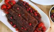 کباب تابه ای با سس انار؛ یک طعم متفاوت و خوشمزه