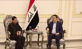 دیدار مخبر با نخست‌وزیر عراق در بغداد

