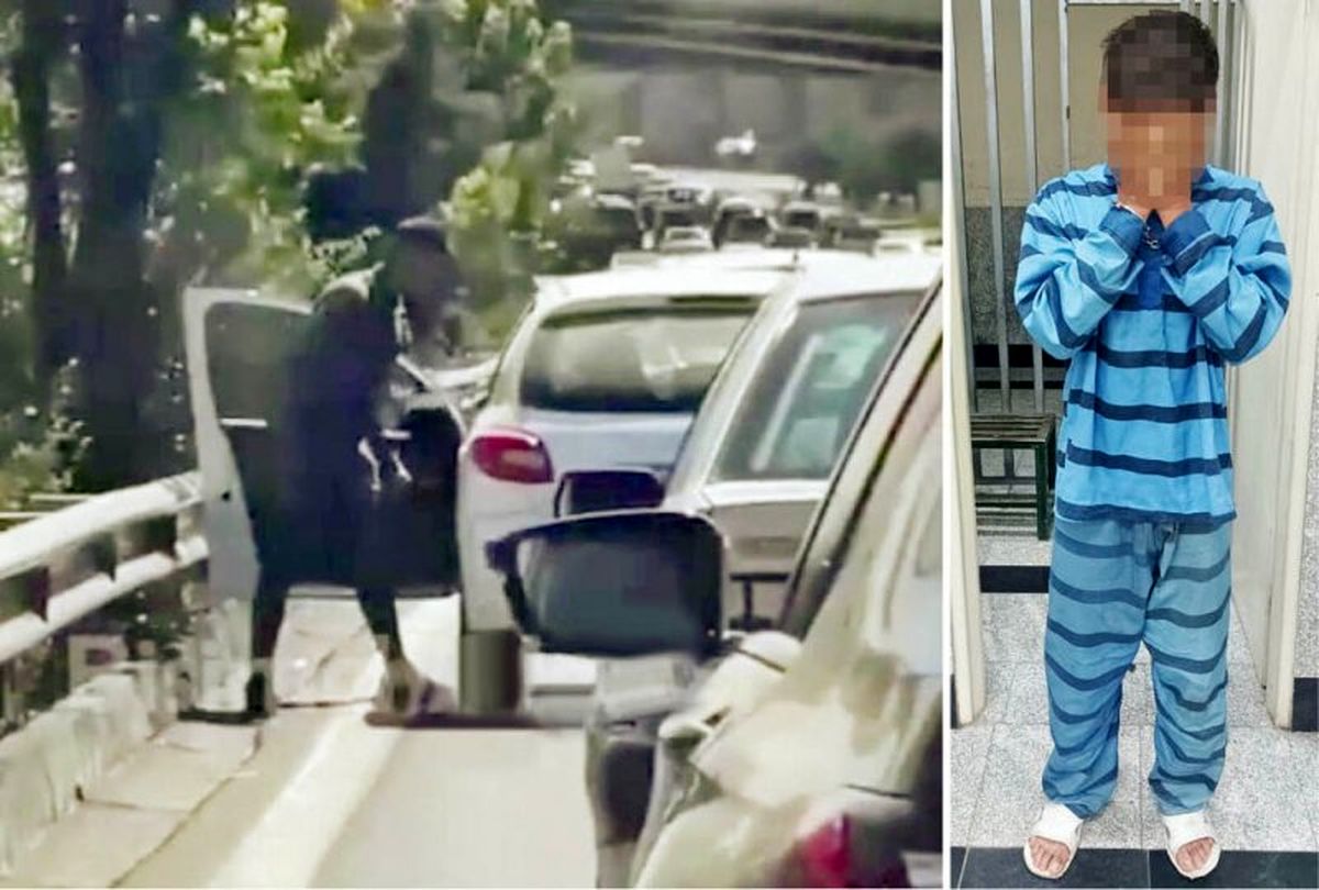 گفت‌ و گوی دادستان تهران با زورگیر اتوبان نیایش/ ویدئو