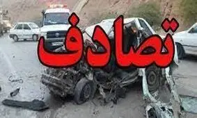 تصادف منجربه فوت درچهارمحال وبختیاری