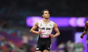 چهارمی سریع‌ترین مرد ایران در بازی‌های هانگژو/ دست تفتیان به مدال نرسید

