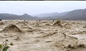 تخلیه یک روستا به‌دلیل بارش‌های سیل‌آسا