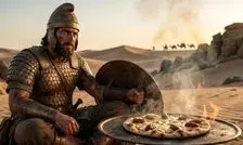 پیتزا روی سپر جنگی؛ آیا سربازان هخامنشی مخترع واقعی پیتزا بودند؟