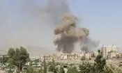 حمله هوایی عربستان به بازاری در شمال یمن
