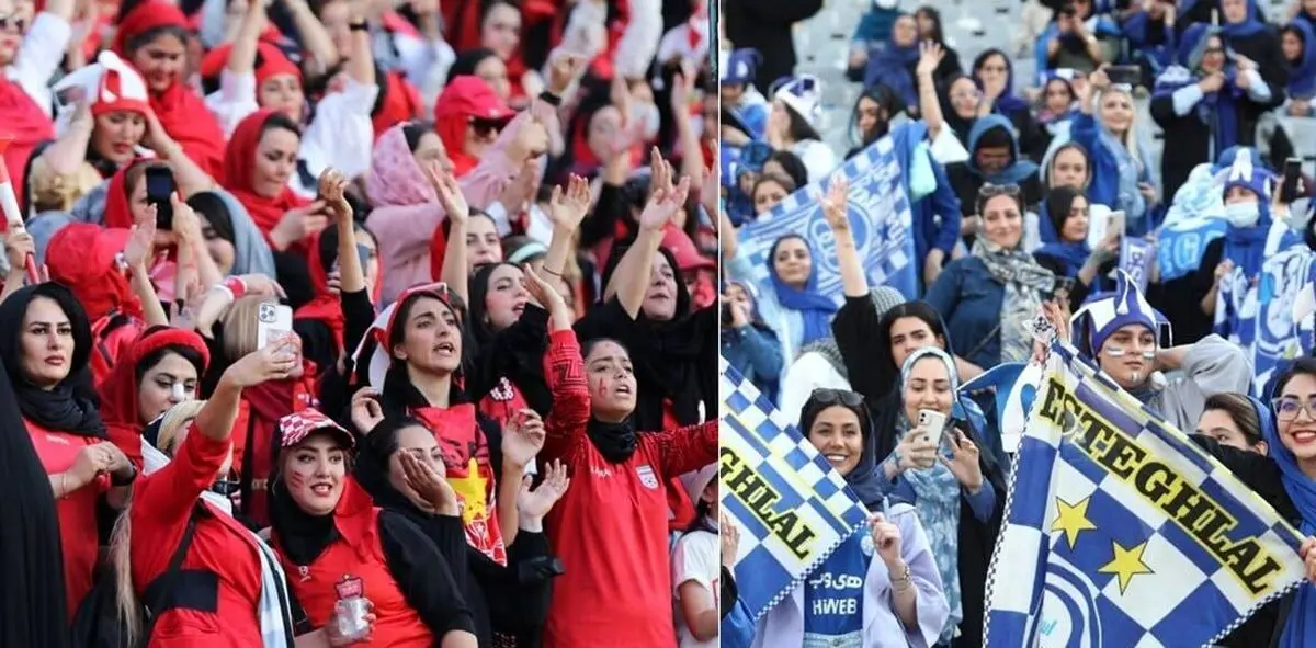 مجوز حضور هواداران زن در داربی ۱۰۶ صادر شد

