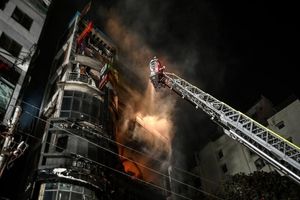 آتش سوزی مرگبار در پایتخت بنگلادش/ ویدئو