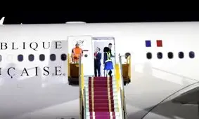 واکنش کاخ الیزه صحنه جنجالی برخورد رییس جمهور فرانسه و همسرش