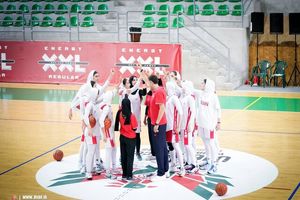 قهرمانی دختران بسکتبال زیر ۱۶ سال ایران در غرب آسیا