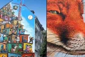 خلاقیت هنرمندان خیابانی روی «دیوارها» در سراسر جهان 