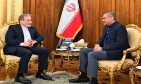 دیدار وزیر کشور پاکستان با عراقچی