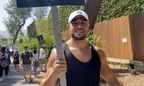 پسر پرحاشیه ایرانی در مراسم کن ۲۰۲۴