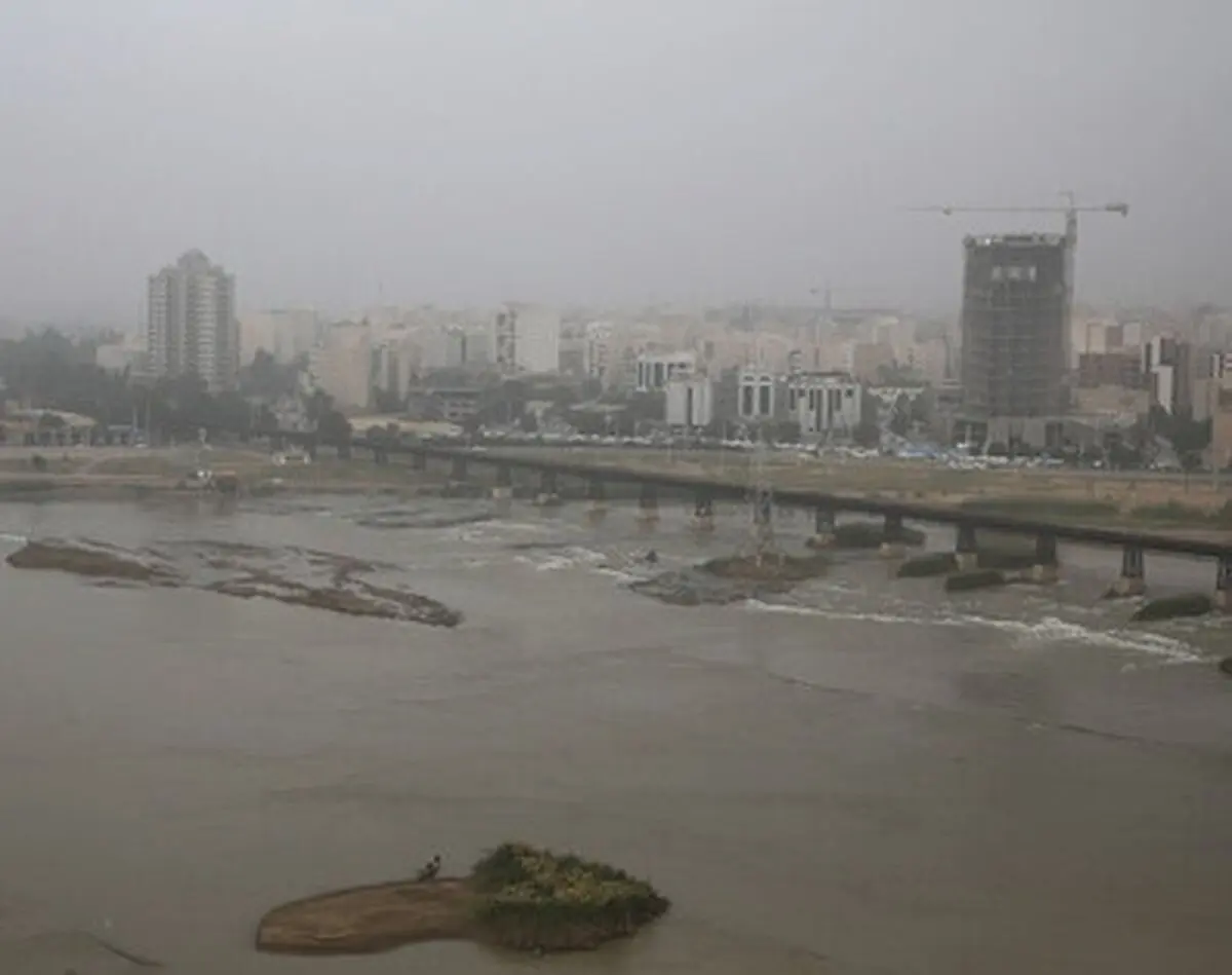 اهواز همچنان آلوده‌ترین کلانشهر


