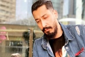 تیپ متفاوت و تغییر چهره بهرام افشاری در باشگاه ورزشی