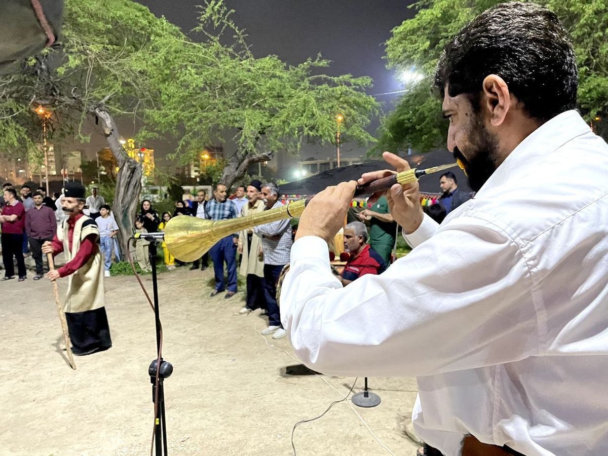 جشن پیشواز عید فطر در پارک سهراه نگهبانی اهواز برگزار شد