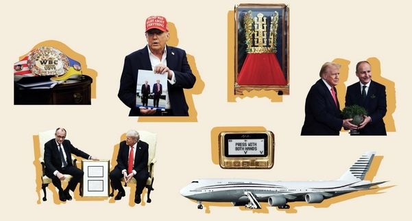 از بوئینگ تا تاج طلا؛ پیام‌های پنهان در هدایای رهبران جهان به ترامپ