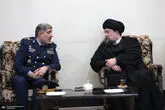 دیدار+فرمانده+نیری+هوایی+ارتش(+امیر+بهمن+بهمرد+)و+جمعی+از+فرماندهان+با+سید+حسن+خمینی (20)