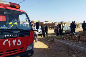 مرگ هولناک 3 زن و مرد در انفجار یک خانه در زنجان/ ویدئو