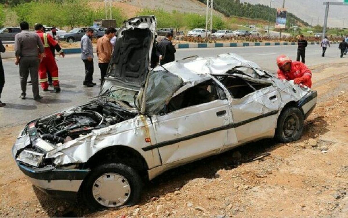واژگونی وحشتناک خودرو در لرستان/ ۵ نفر کشته شدند