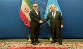 رئیس جمهور با دبیرکل سازمان ملل دیدار و گفتگو کرد

