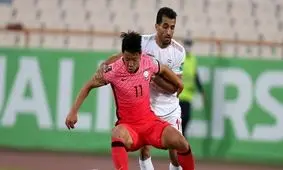 کره‌جنوبی ۲ - ایران ۰ / شکست سنگین تیم ملی کشورمان مقابل کره‌‌جنوبی/ کره‌ای‌ها صدر نشین گروه شدند